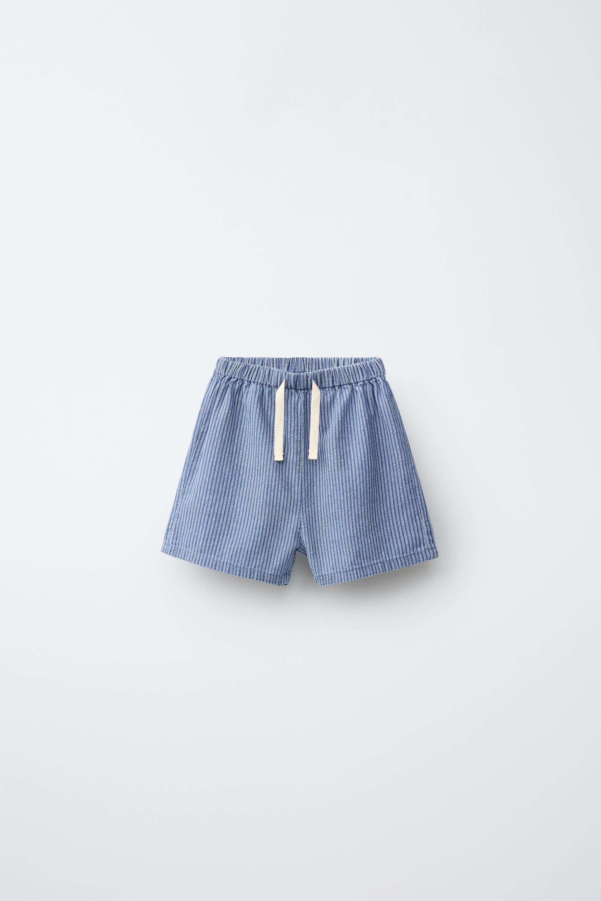 Детские шорты Zara STRIPED SHORTS — фото 2