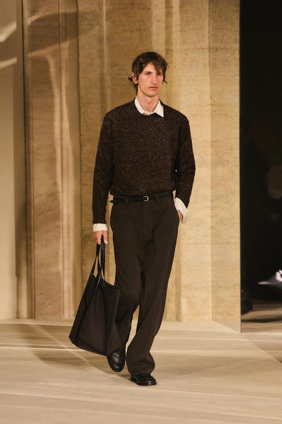 Zara 100% wool pants - LIMITED EDITION - Brown - Image 0