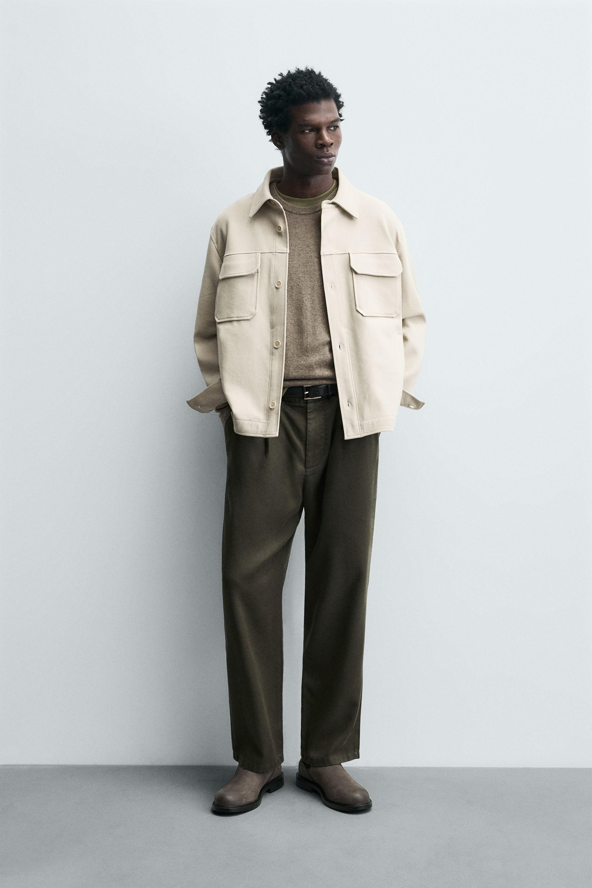 COMFORT TEXTURED OVERSHIRT