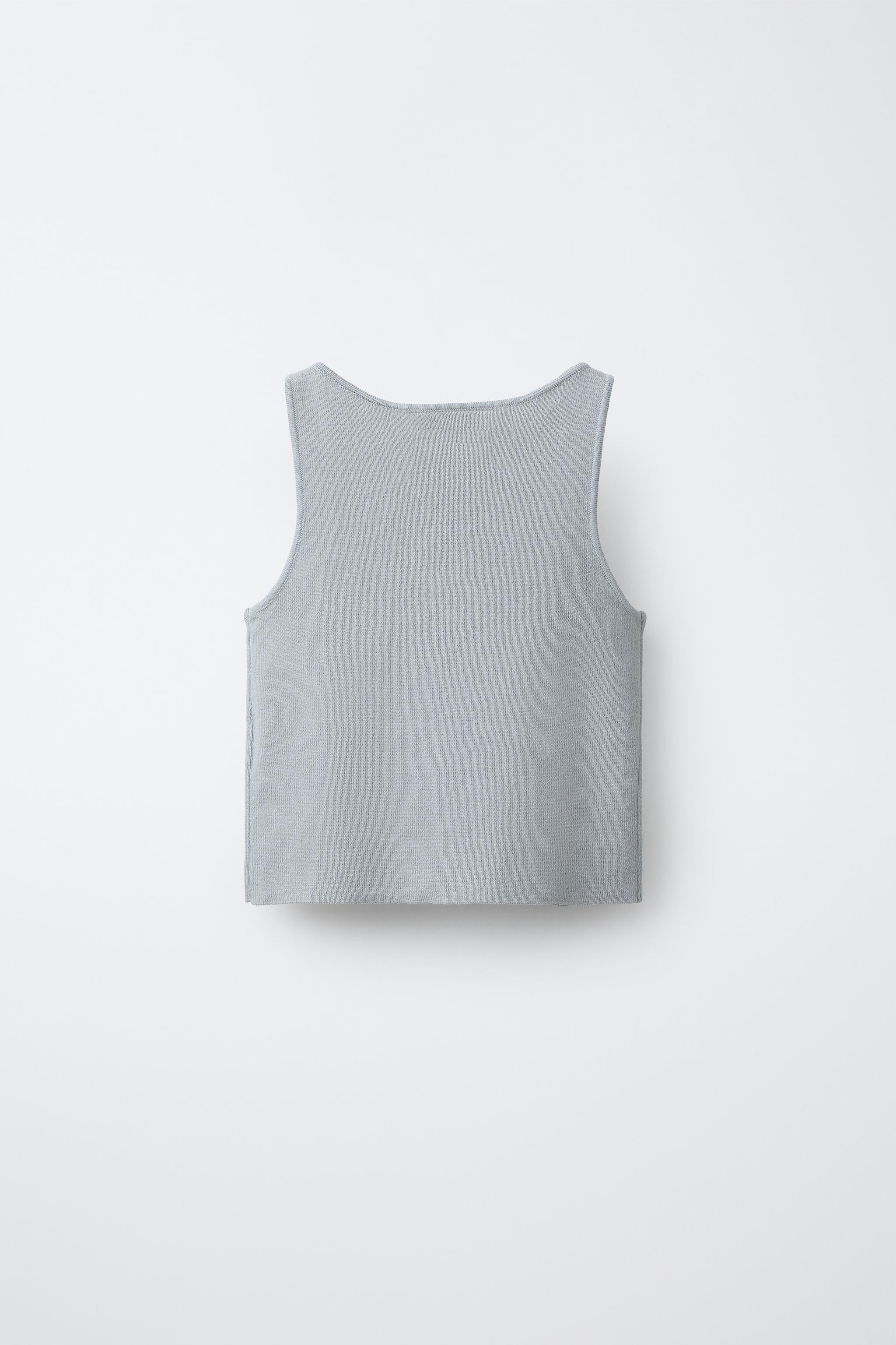 TOP EN MAILLE BRILLANTE