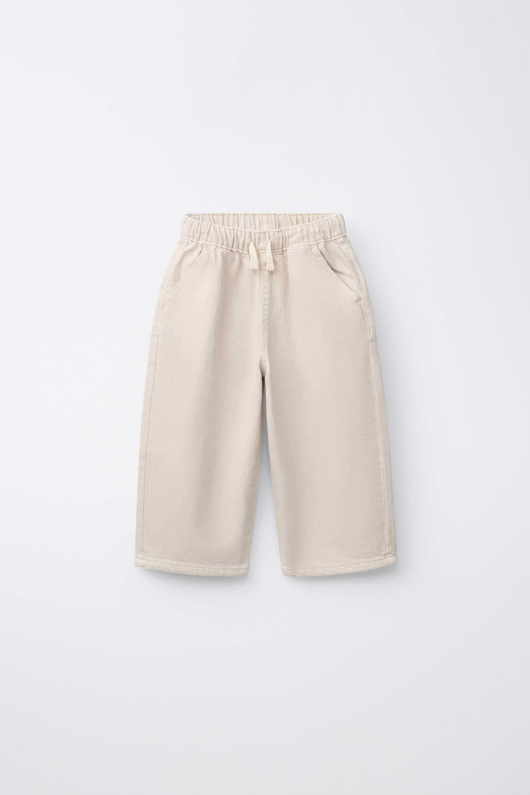 PANTALON BAGGY EN SERGÉ