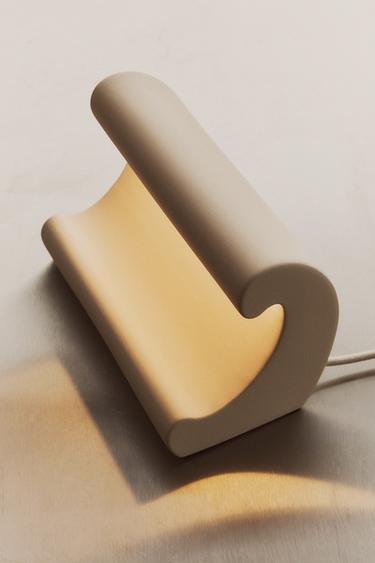 CERAMIC TABLE LAMP - White by Zara - Image 4