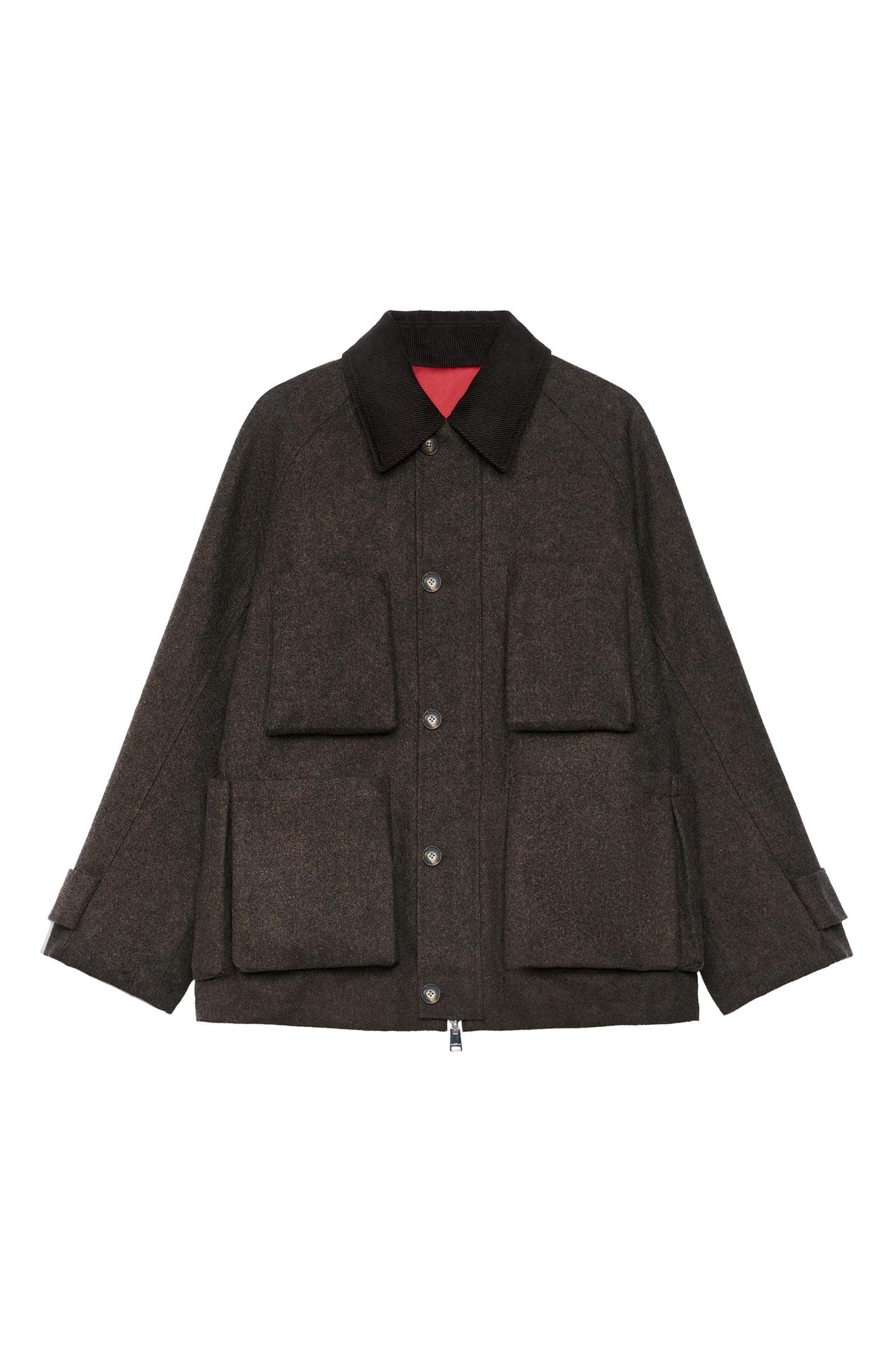 REVERSIBLE CONTRAST JACKET