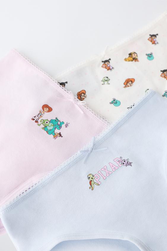 1 1/2-6 ANS / LOT DE TROIS CULOTTES © DISNEY/PIXAR - Multicolore de Zara - Image 4