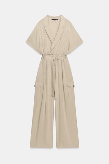 MONO CRUZADO CINTURÓN - Arena de Zara - Imagen 0