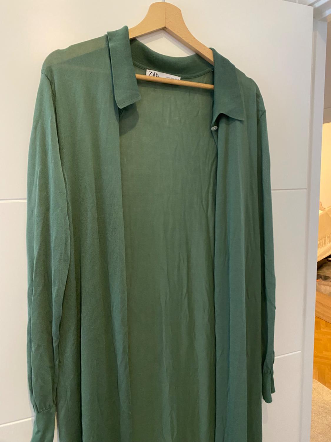 KNIT SHIRT DRESS - Image 7