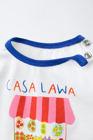 CASA LAWA X ZARA KIDS PRINTED T-SHIRT - White by Zara - Image 2
