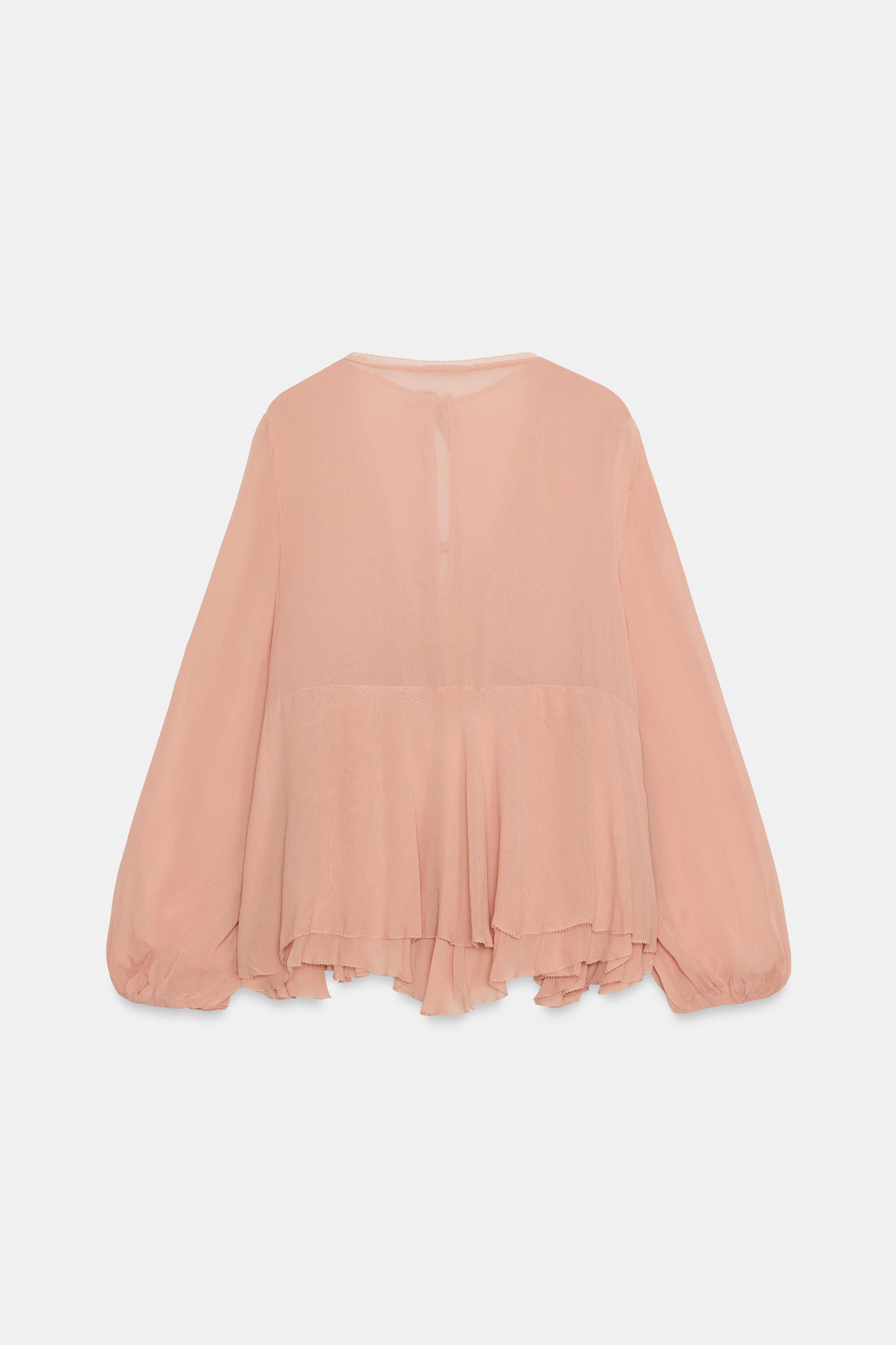 BLOUSE À VOLANTS ZW COLLECTION