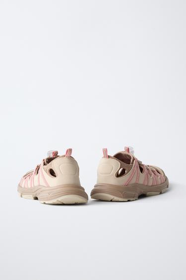 BASKETS À OUVERTURES - Rose de Zara - Image 5