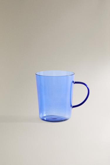 BOROSILICATE MUG - أزرق الخاص بـ Zara
