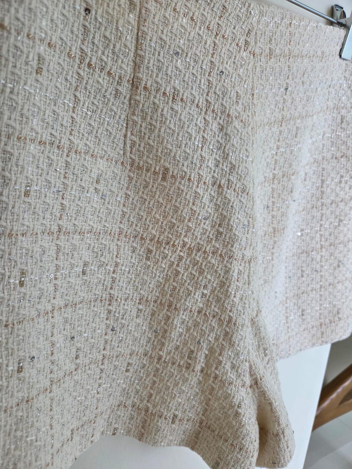 TEXTURED WEAVE PLAID SHORTS - Image 3