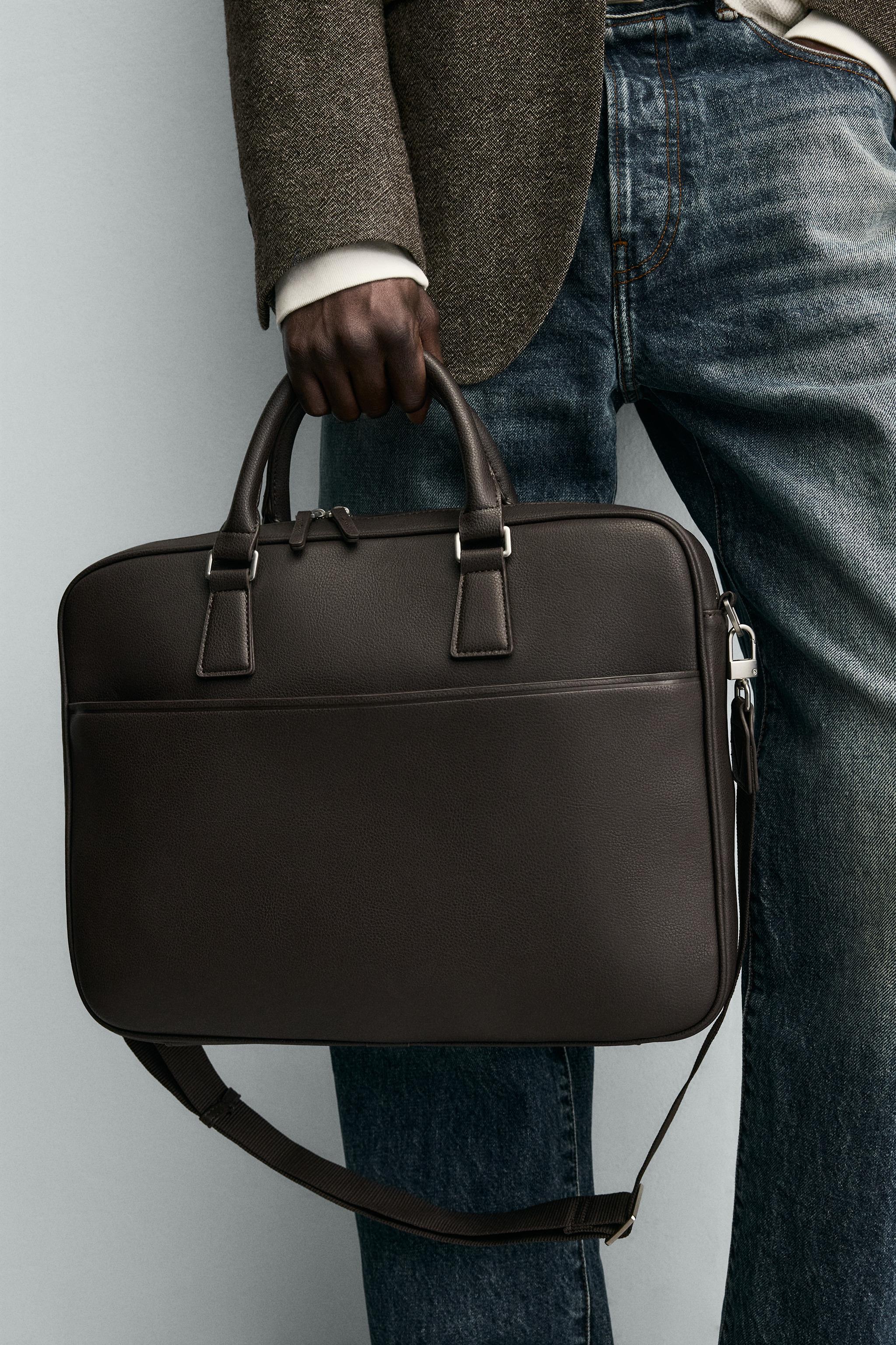 TEXTURED BRIEFCASE