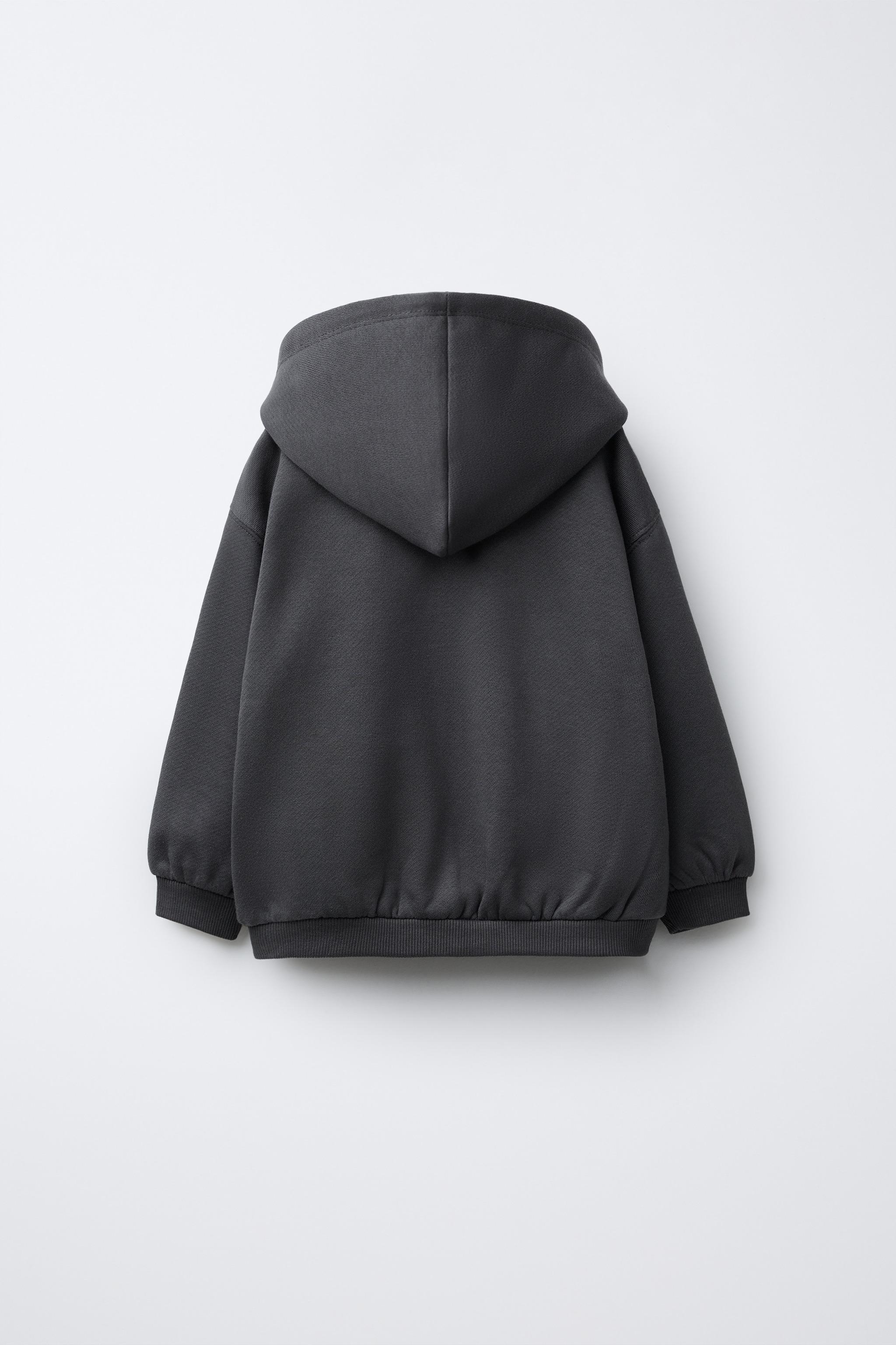 SWEAT ZIPPÉ À CAPUCHE