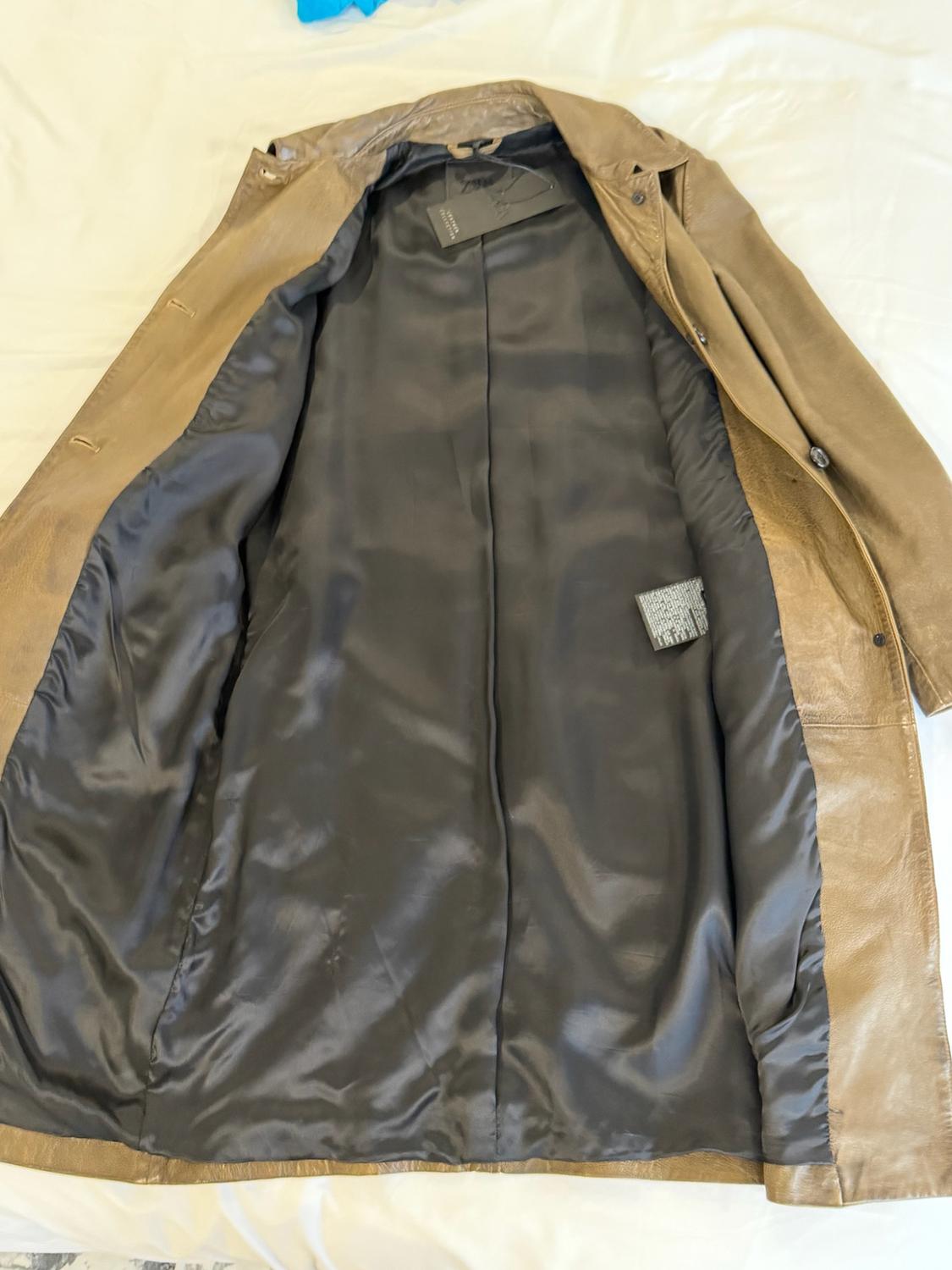 LONG POCKET COAT ZW LEATHER COLLECTION - Image 2