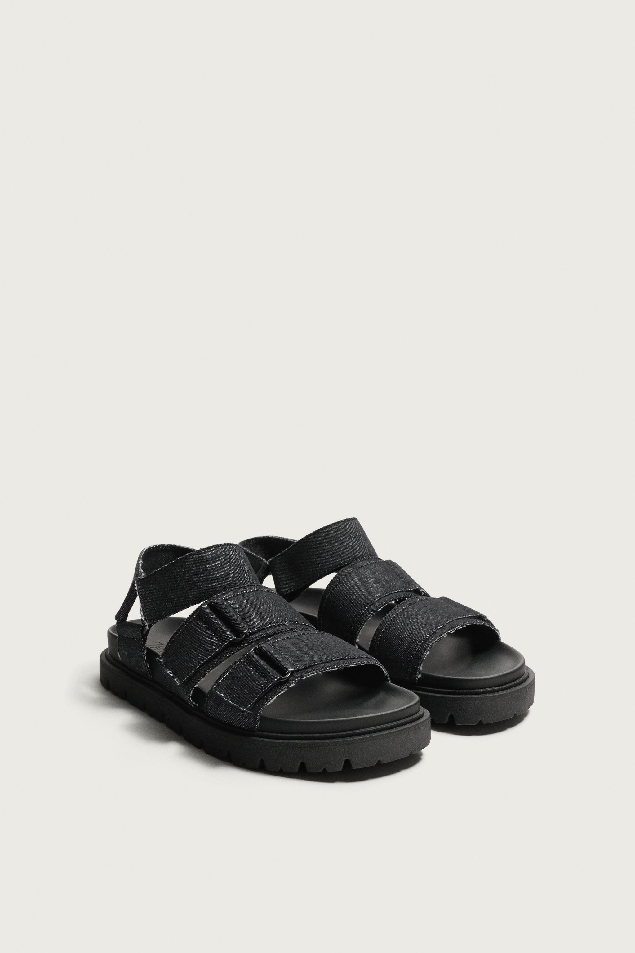STRAPPY SANDALS — Multi-color