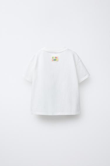 T-SHIRT IMPRIMÉ CASA LAWA © X ZARA KIDS - Vert de Zara - Image 1