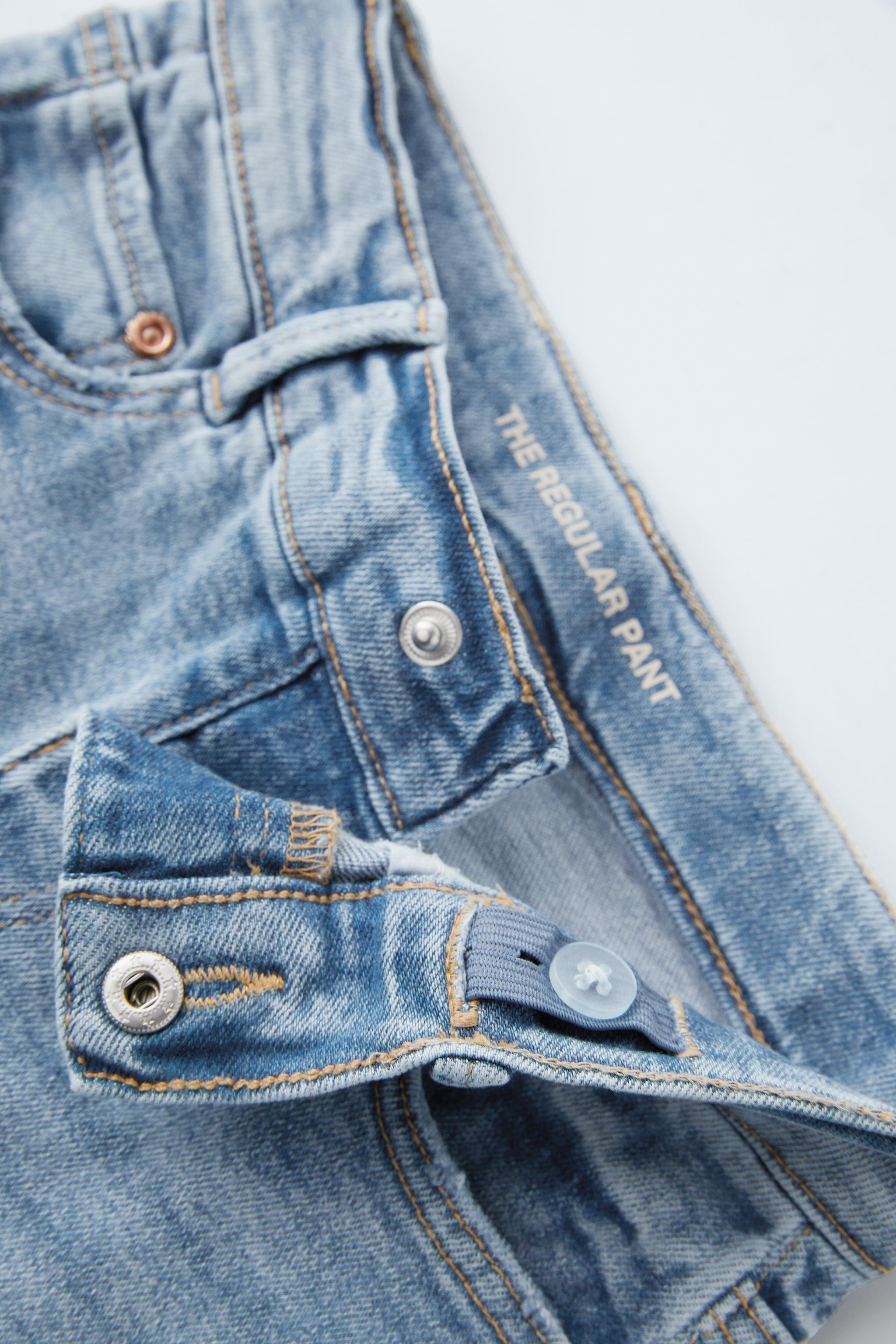 THE REGULAR FIT JEANS - Mid-blue | ZARA United States