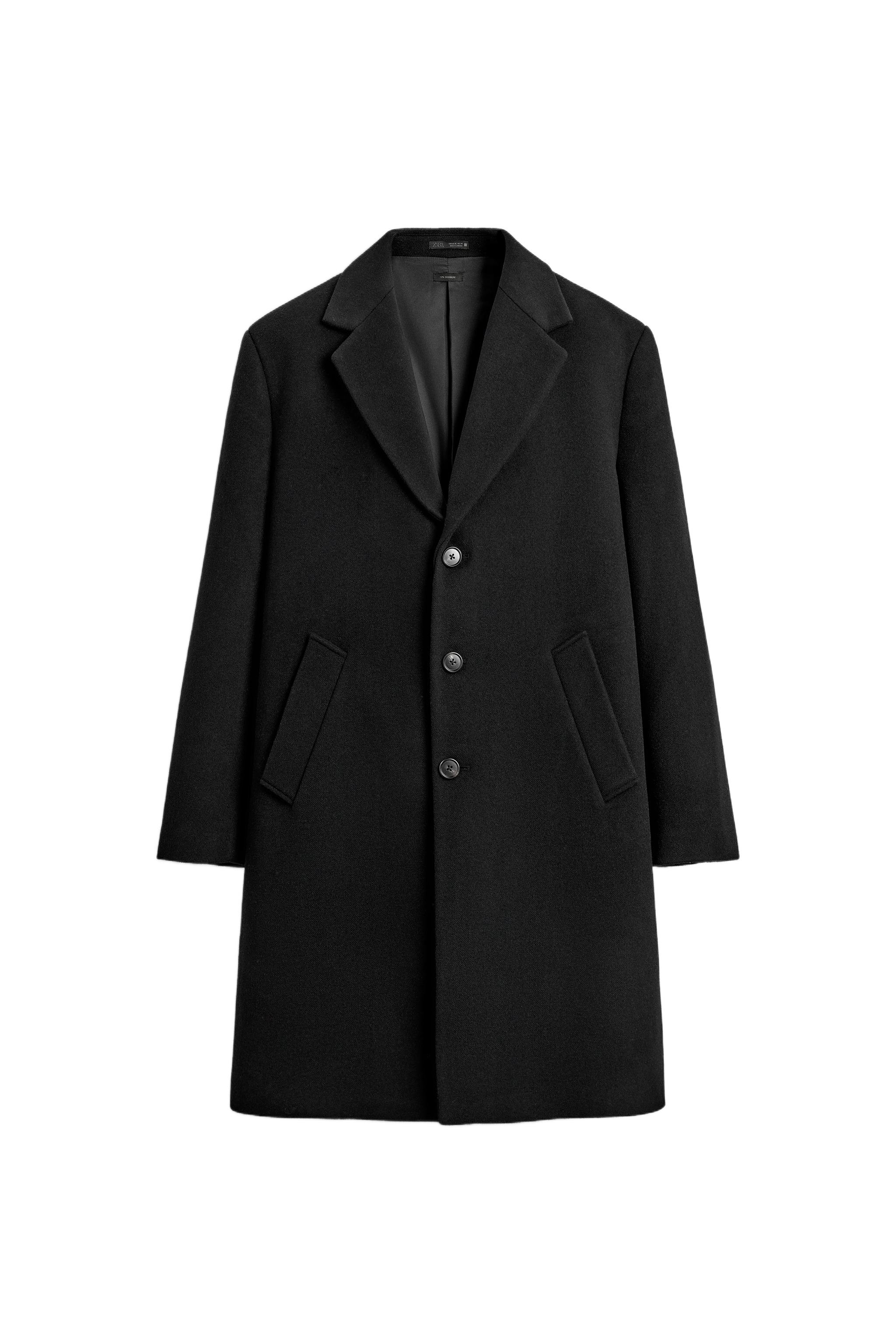 REGULAR FIT YÜNLÜ KABAN