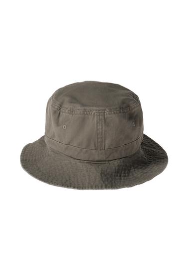 WASHED BUCKET HAT - Light beige by Zara