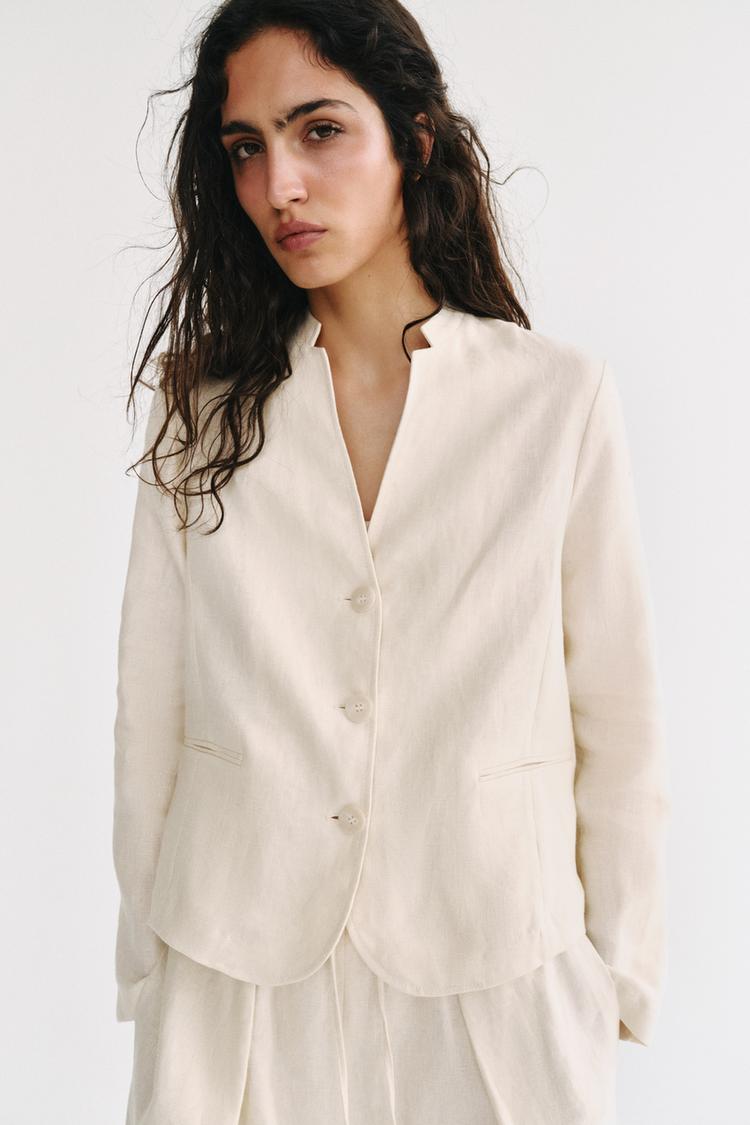 Blazer 100% lino de la colección ZW 2