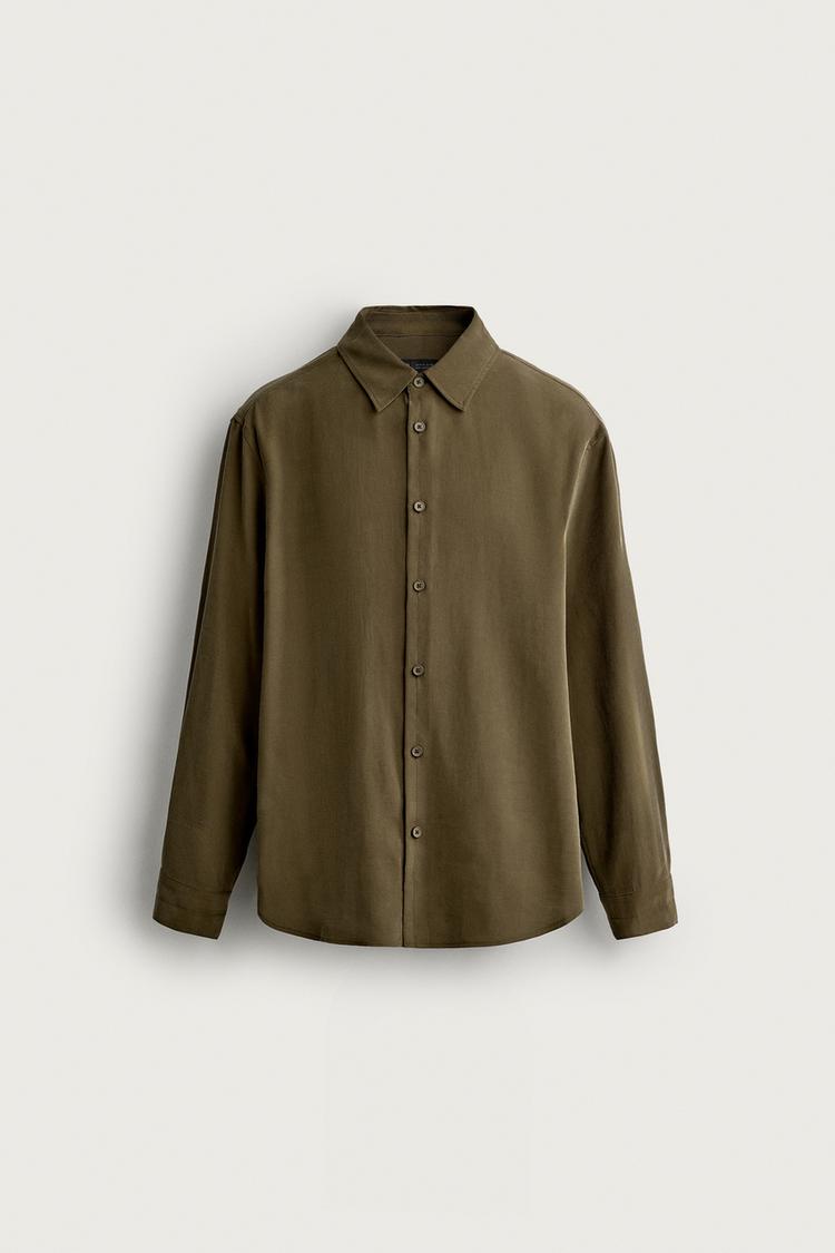 Camisa fluida relaxed fit