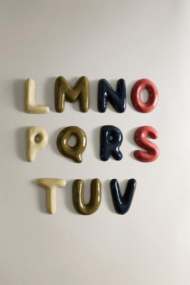 WANDDEKO BUCHSTABE - Bunt von Zara