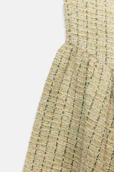 STRUCTURED HALTER DRESS - Green by Zara - Image 7