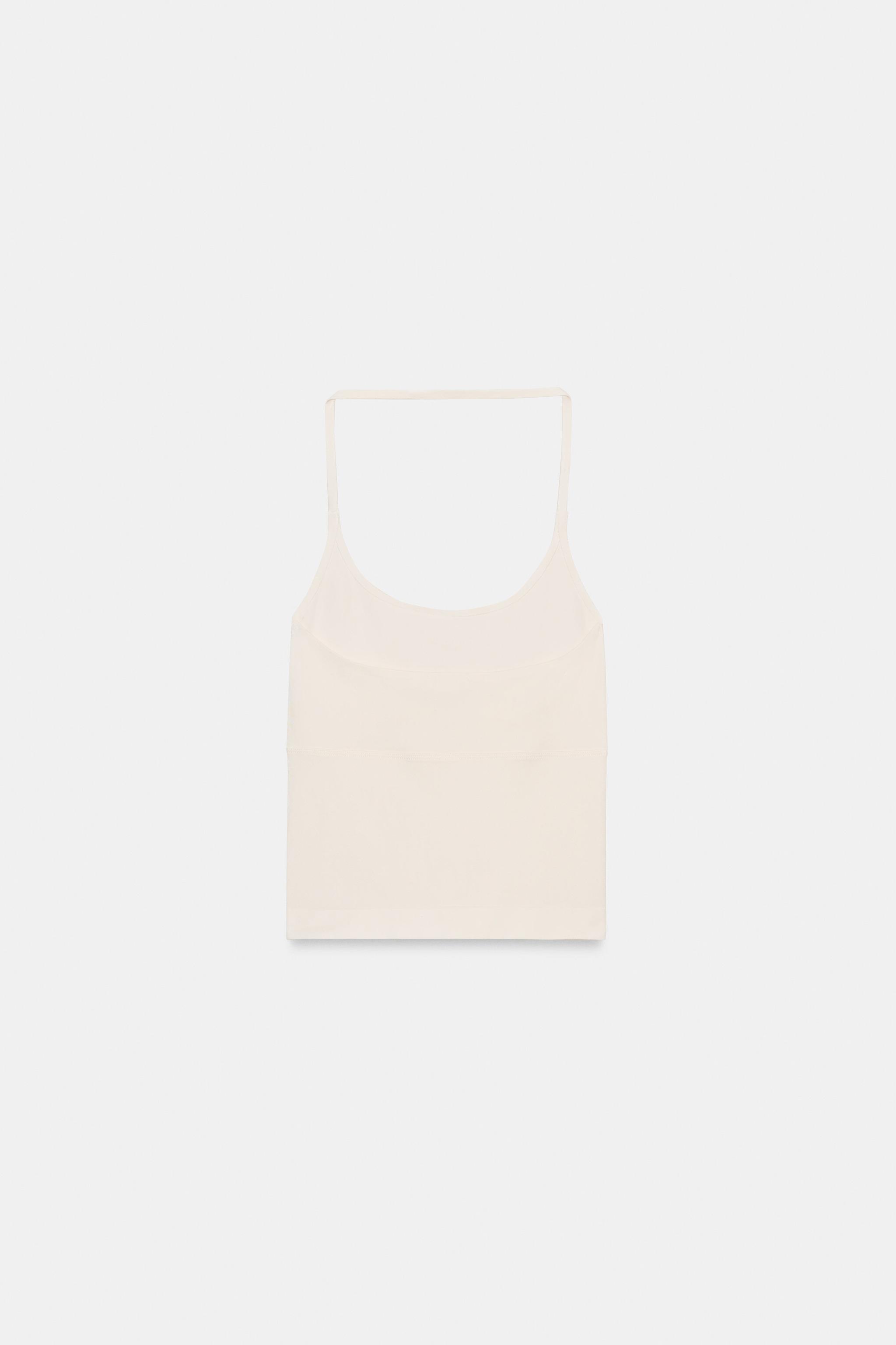 DİKİŞSİZ HALTER TOP - Görsel 8