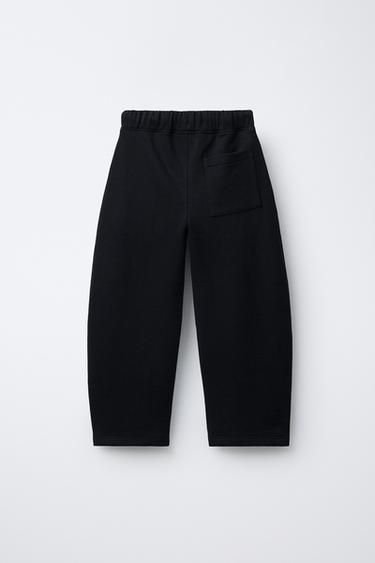 FLEECE SWEATSHIRT AND BALLOON TROUSERS SET - Dark navy by Zara - Image 4