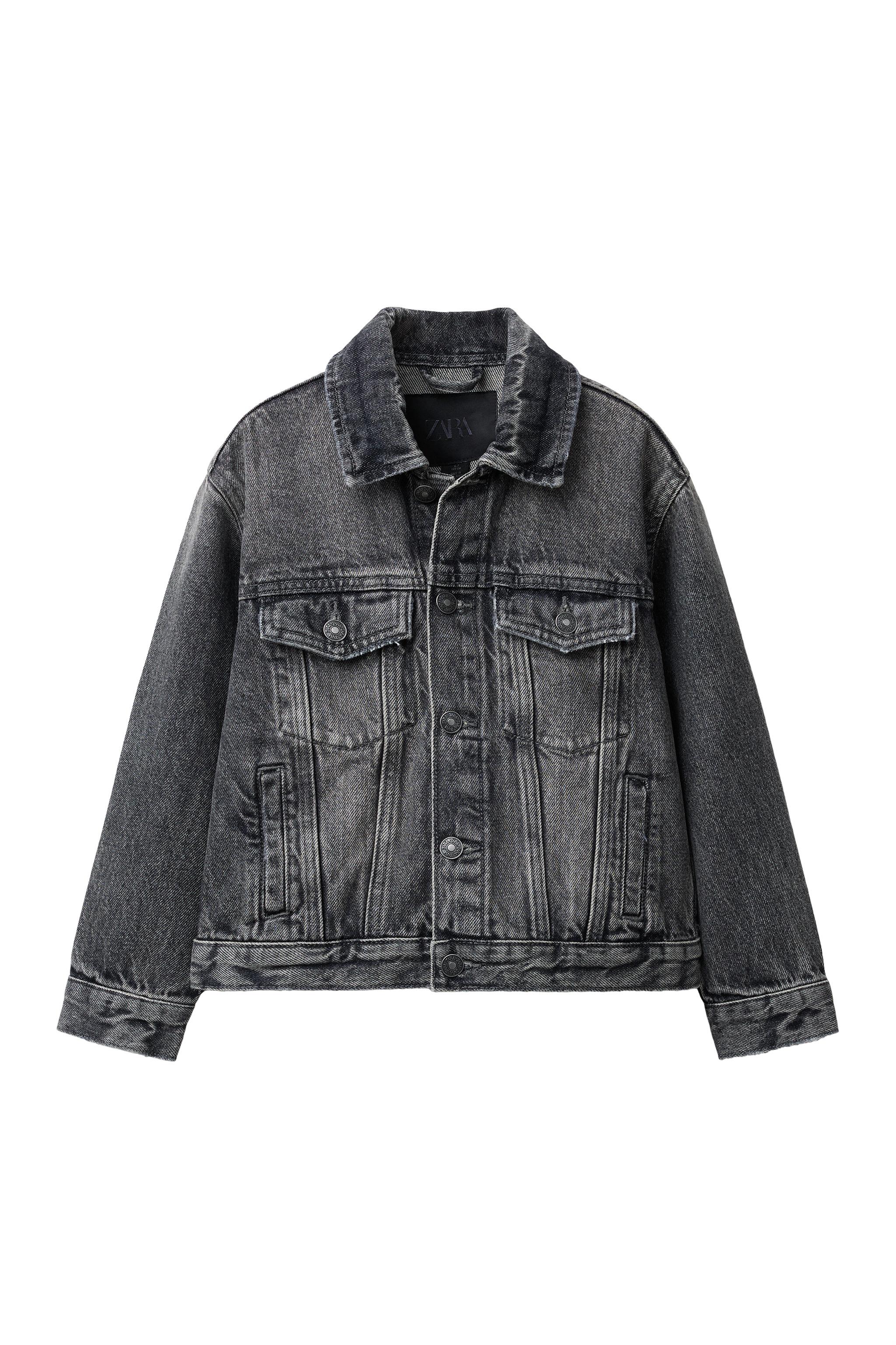 デニムジャケット - グレー | ZARA Japan / 日本