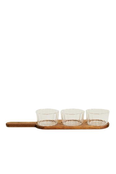 BOWL TRAY SET - Transparent by Zara