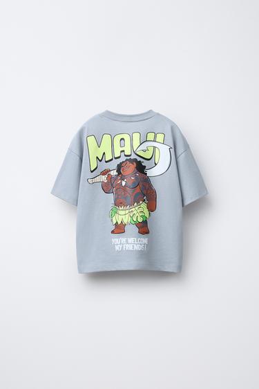 MAUI VAINA © DISNEY PRINT T-SHIRT - Pearl grey by Zara - Image 1