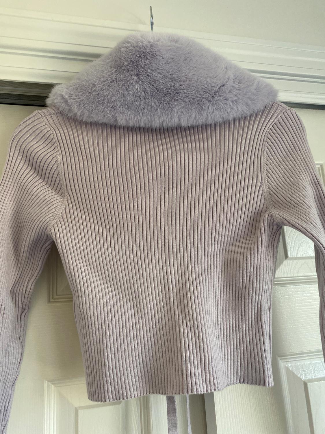 CHAQUETA PUNTO COMBINADA EFECTO PELO - Image 6