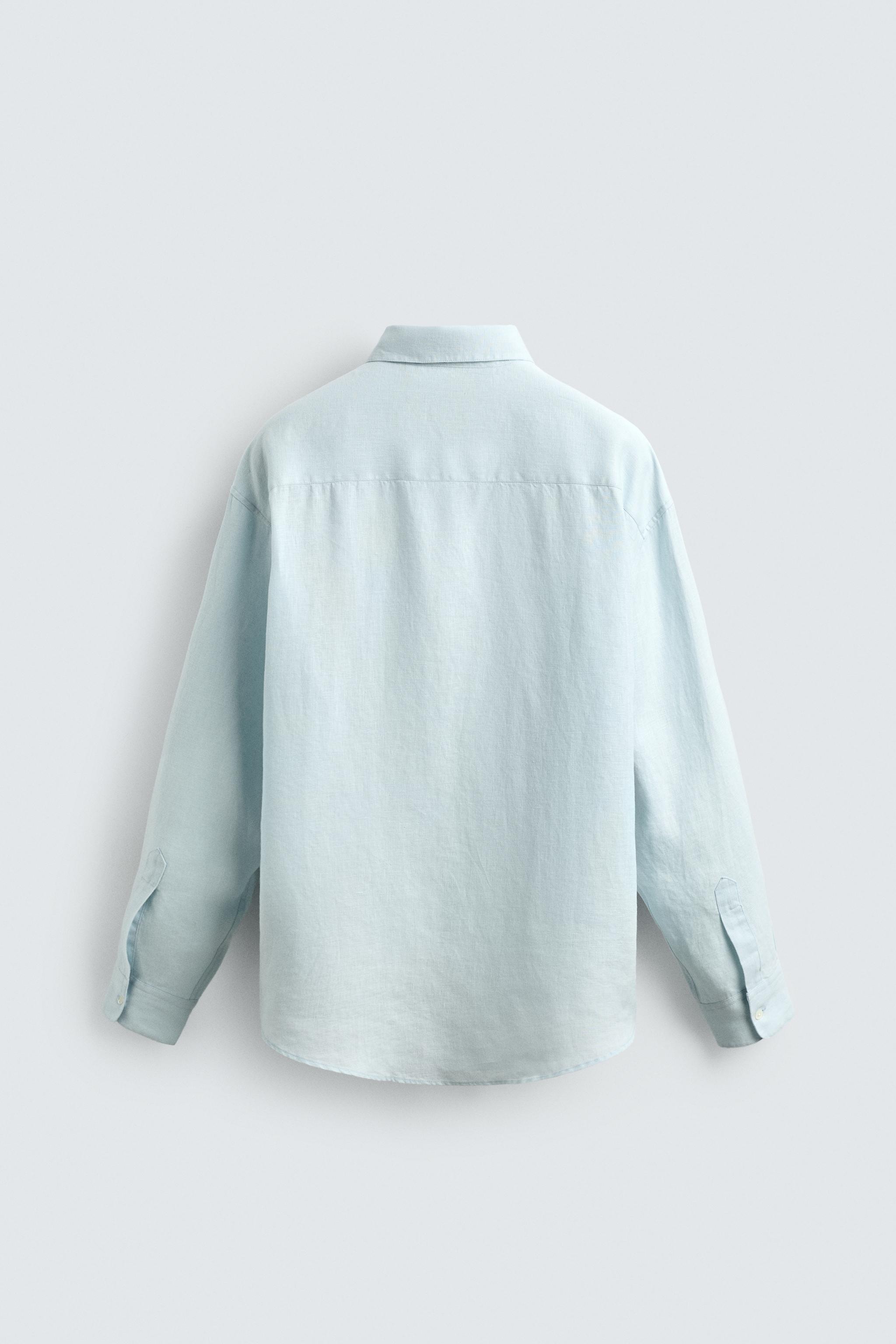 100% LINEN RELAXED FIT SHIRT