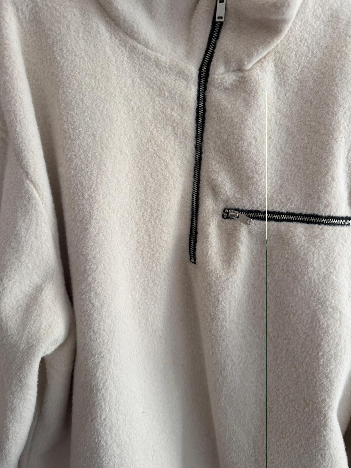 FLEECE QUARTER-ZIP SWEATSHIRT - Image 3