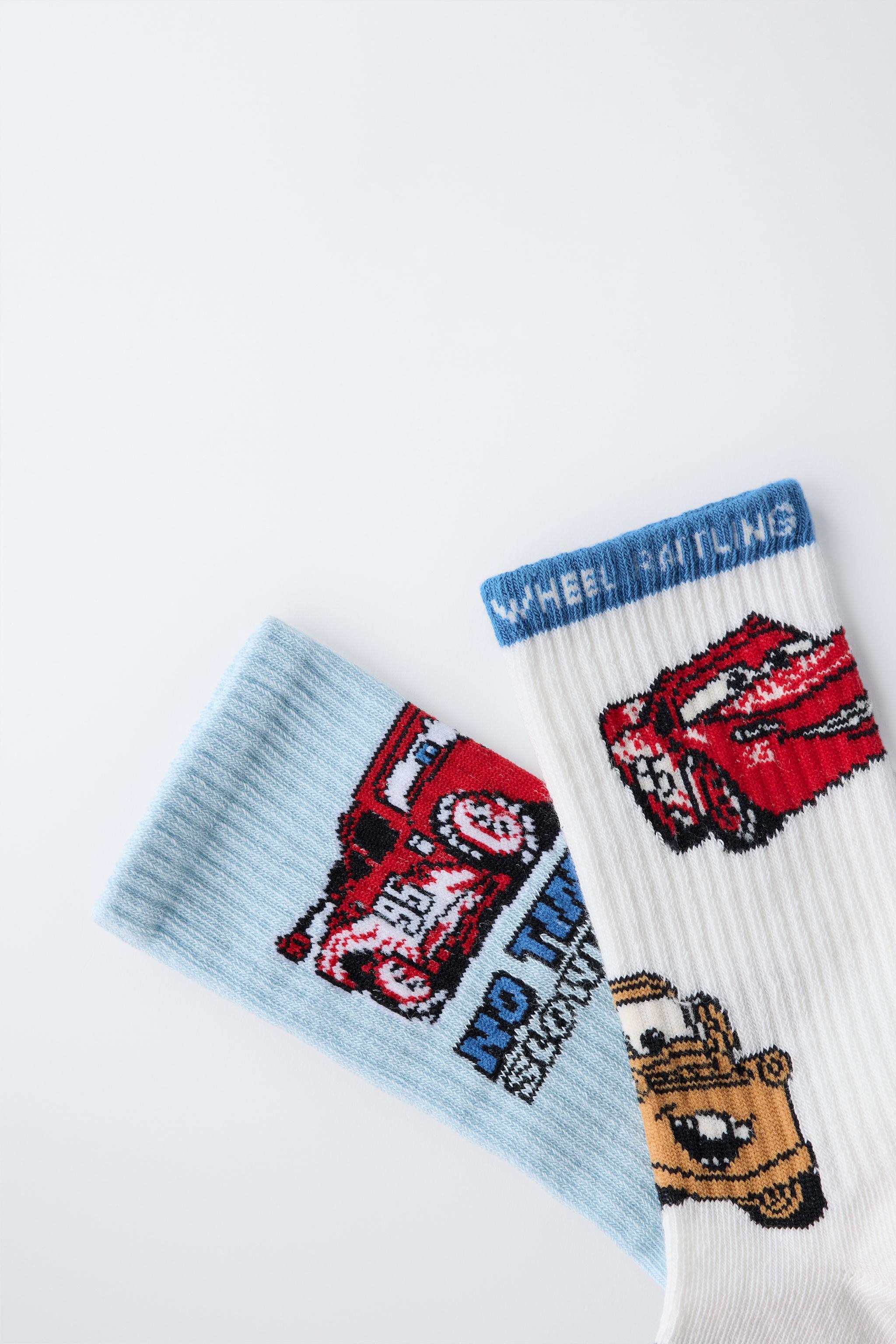 LOT DE DEUX PAIRES CHAUSSETTES CARS © DISNEY