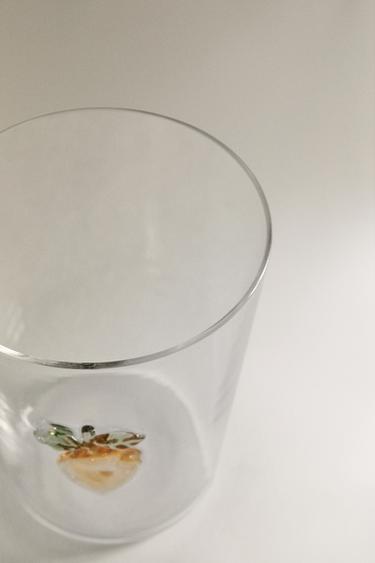 BOROSILICATE FRUIT TUMBLER - Yellow by Zara - Image 2