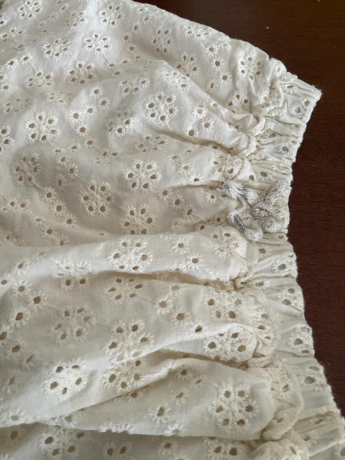 EMBROIDERED SKIRT WITH TULLE - Image 3
