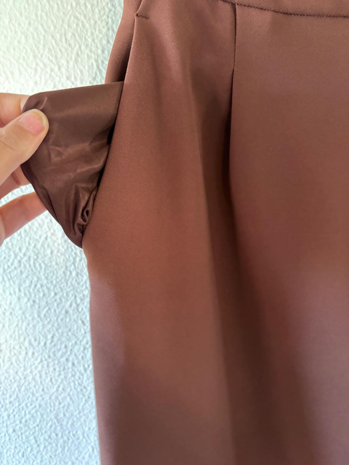 WIDE-LEG CREPE TROUSERS - Image 5