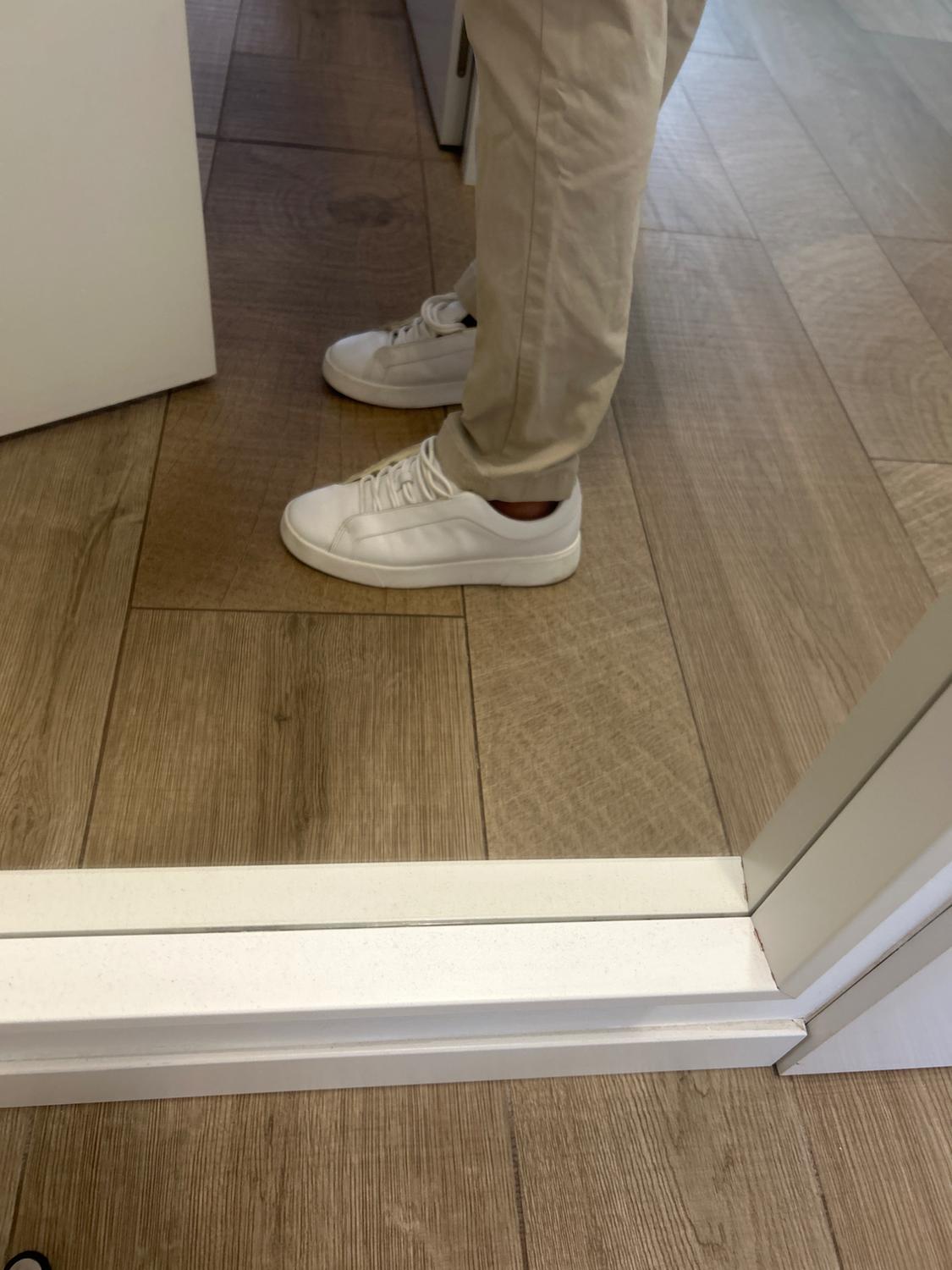 LEATHER SNEAKERS WITH THICK SOLE - Image 10