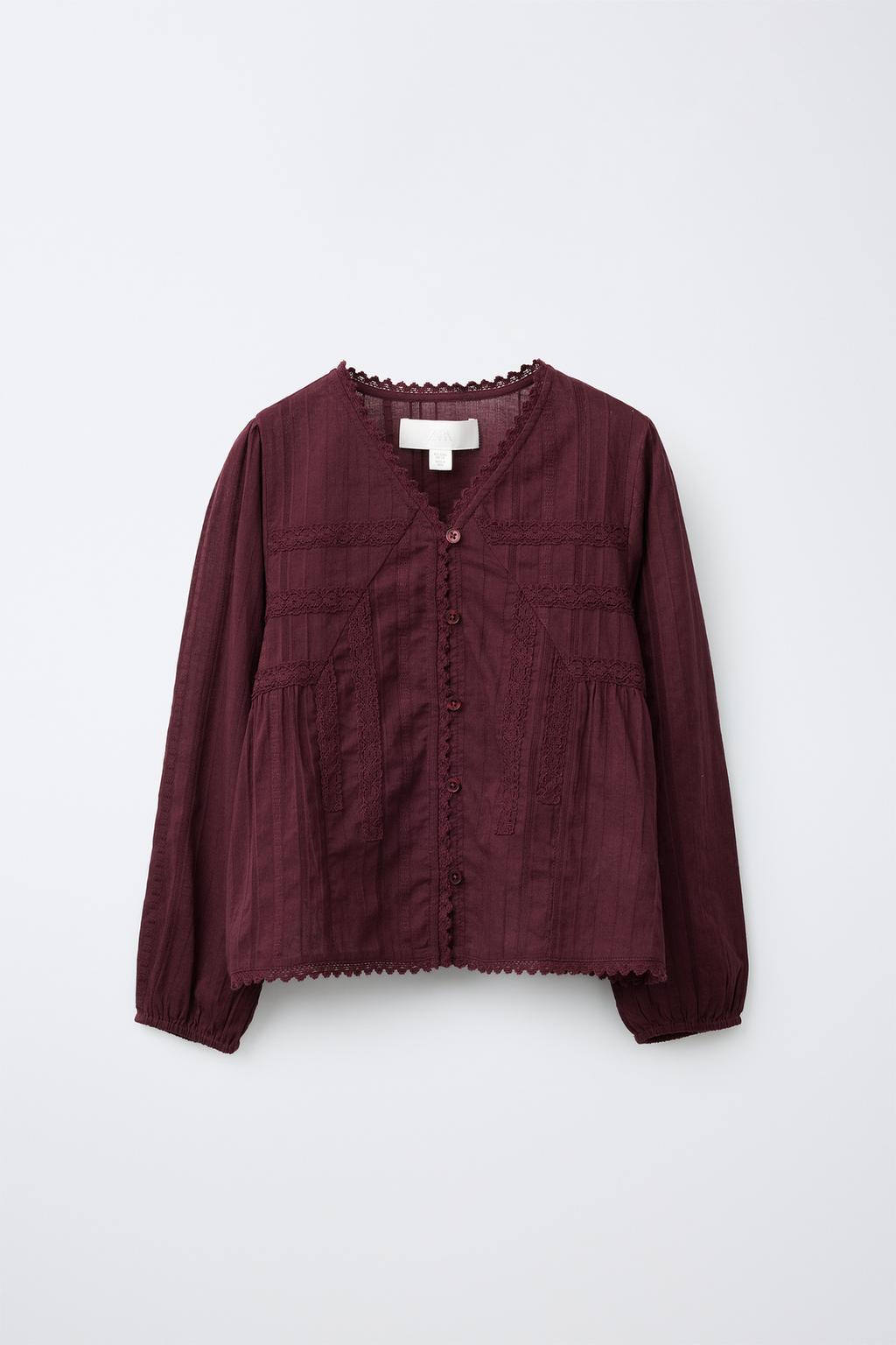 ROMANTIC LACE SHIRT