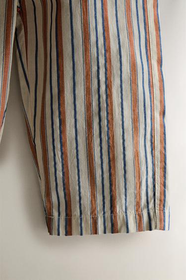 PANTALON DE PLAGE ENFANT À RAYURES - Tuile de Zara - Image 2