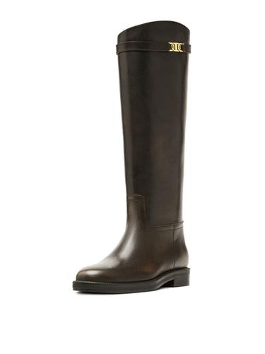Zara Leather riding boots - Brown