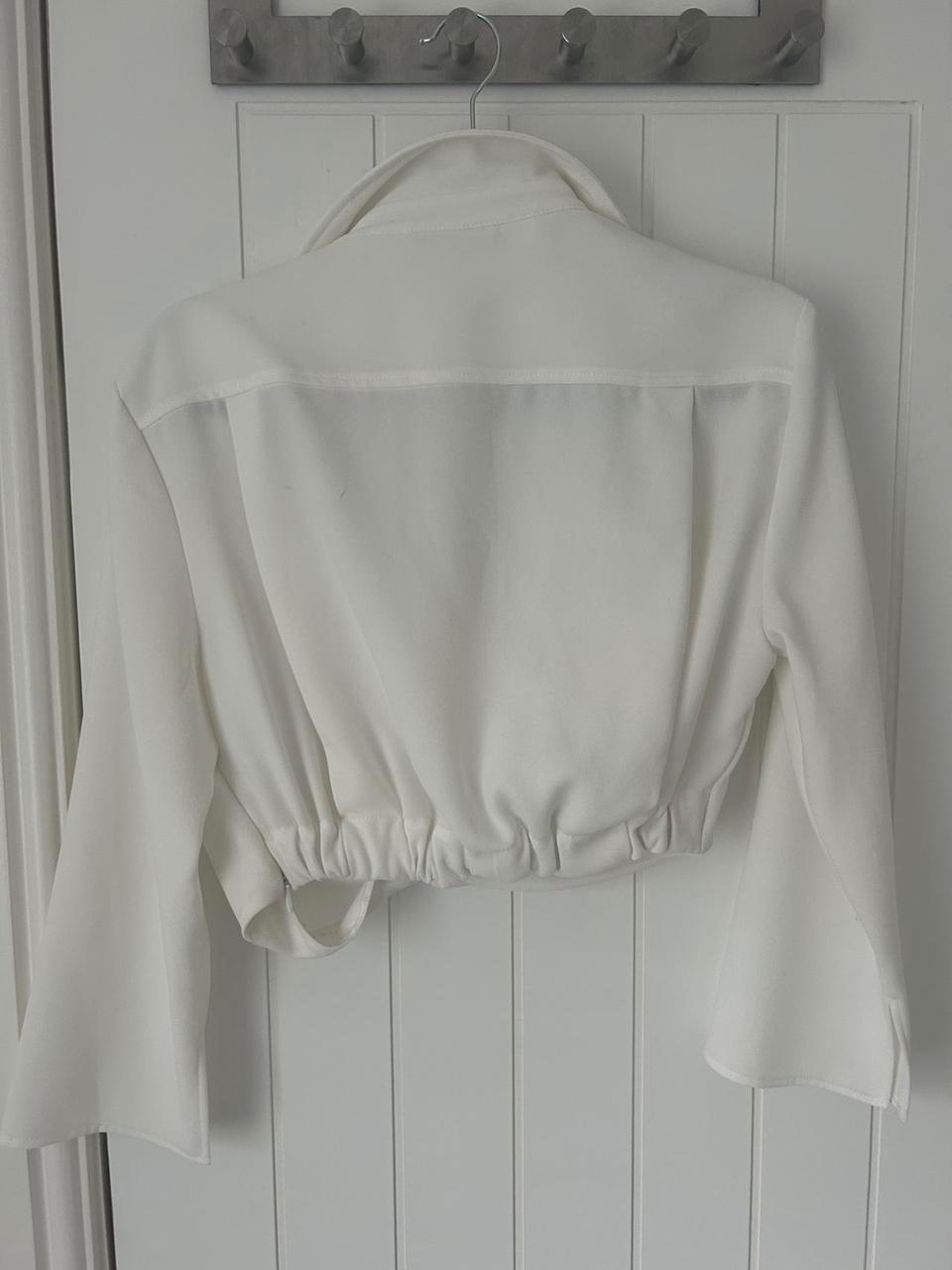 PLEATED CROPPED SHIRT - Image 3