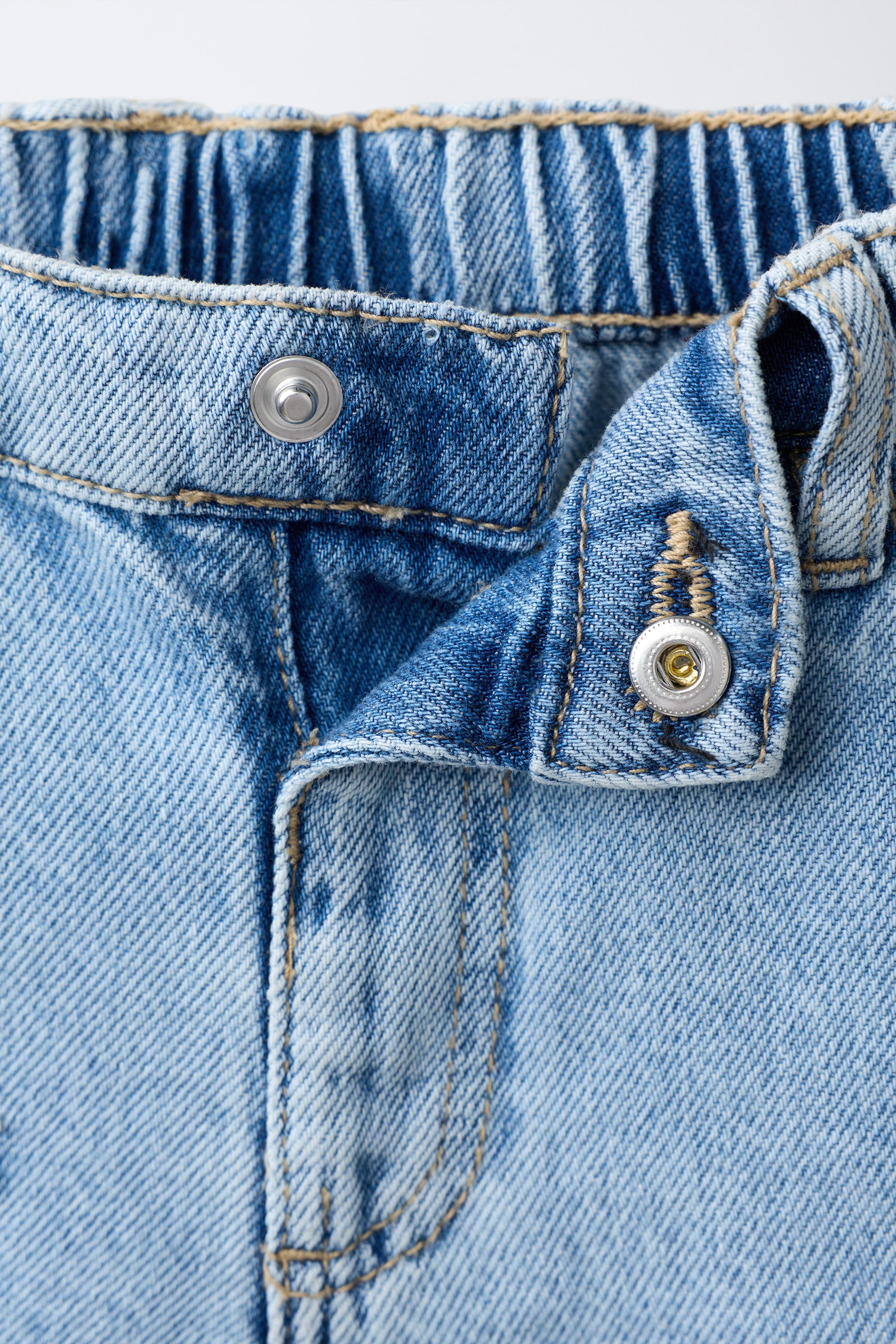 SHORT EN JEAN BRODÉ
