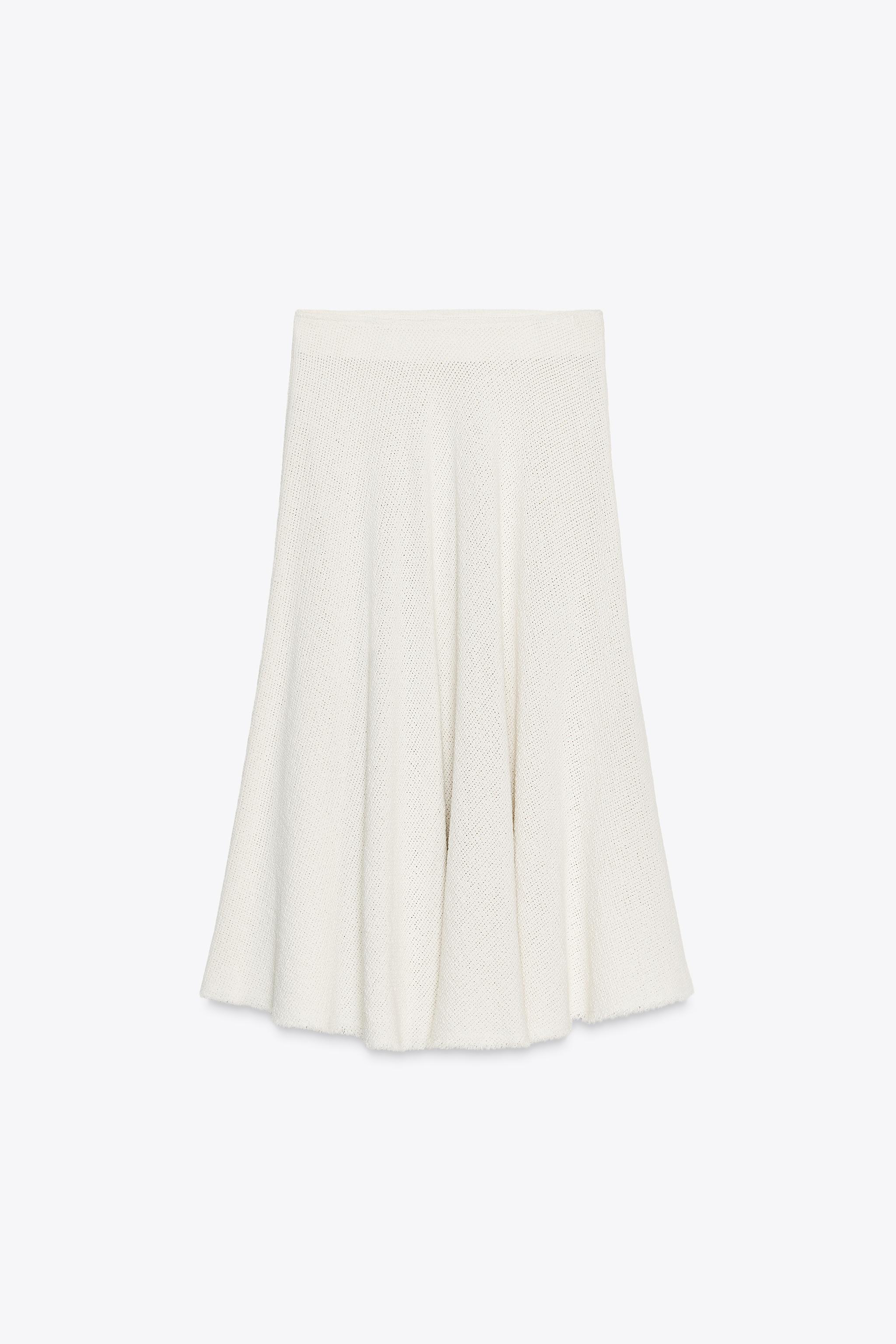 JUPE MIDI TEXTURÉE ZW COLLECTION