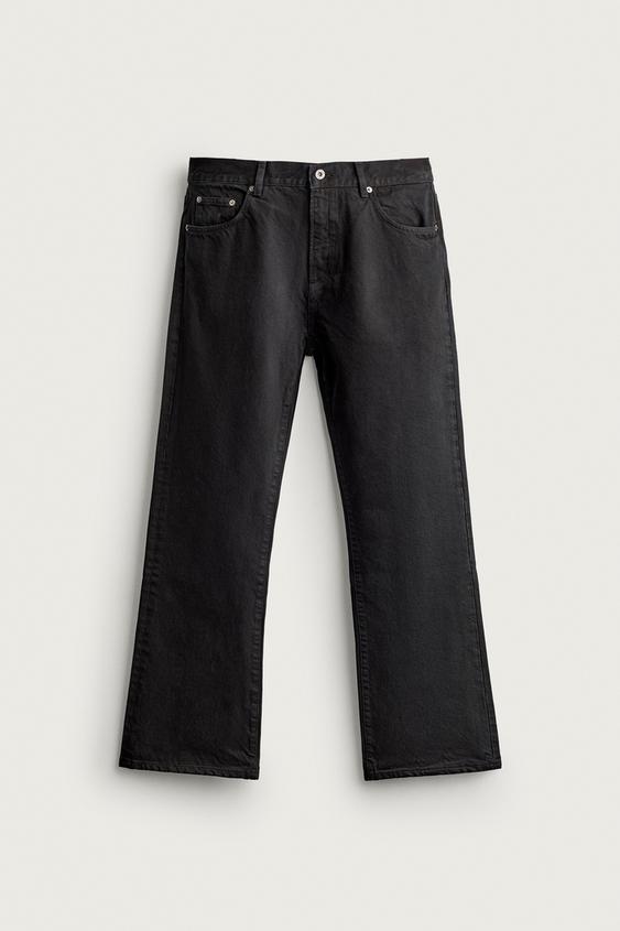 FLARE FIT JEANS - Black by Zara - Image 0