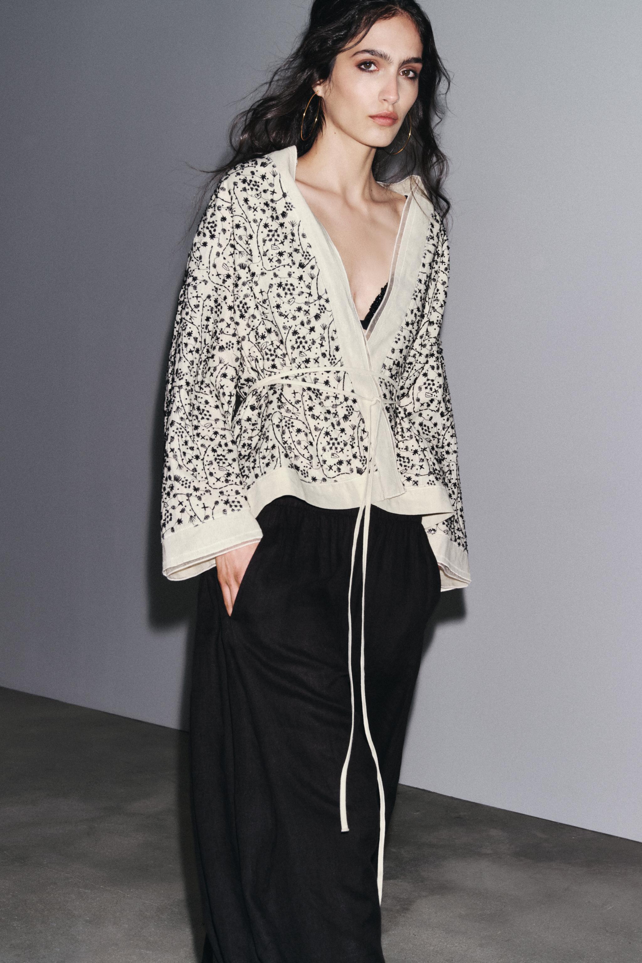 LINEN KIMONO – Suit Negozi Row