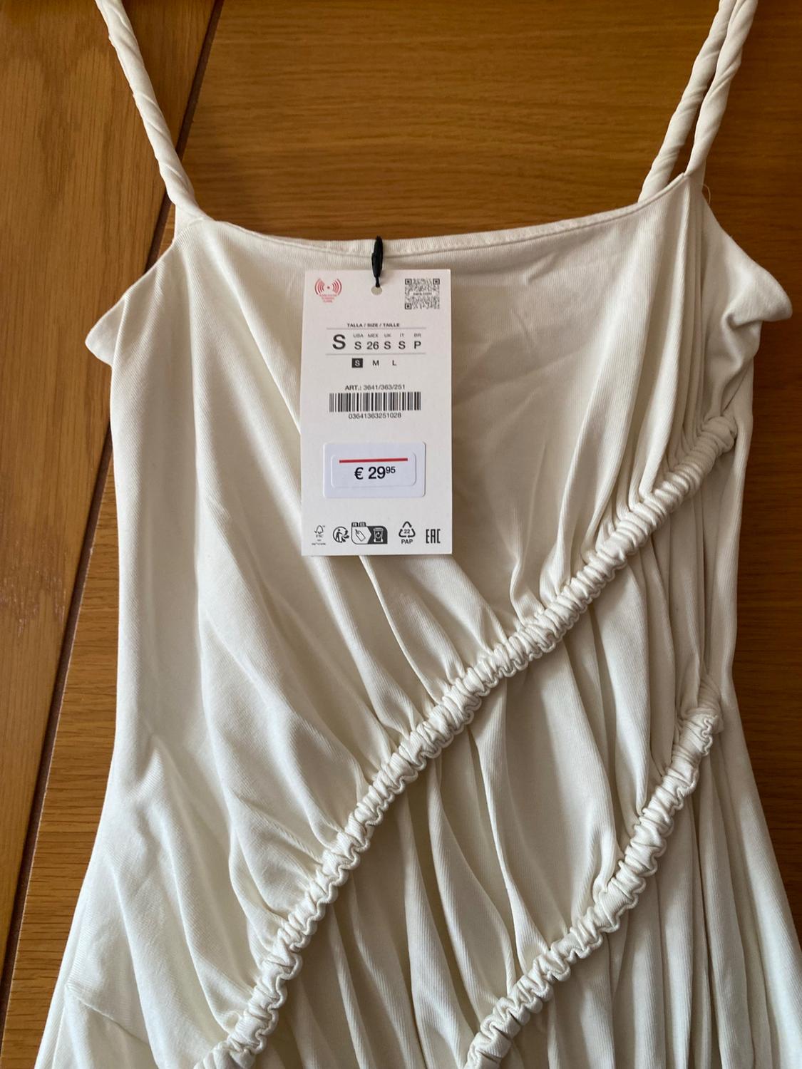 LONG DRAPED DRESS - Image 2