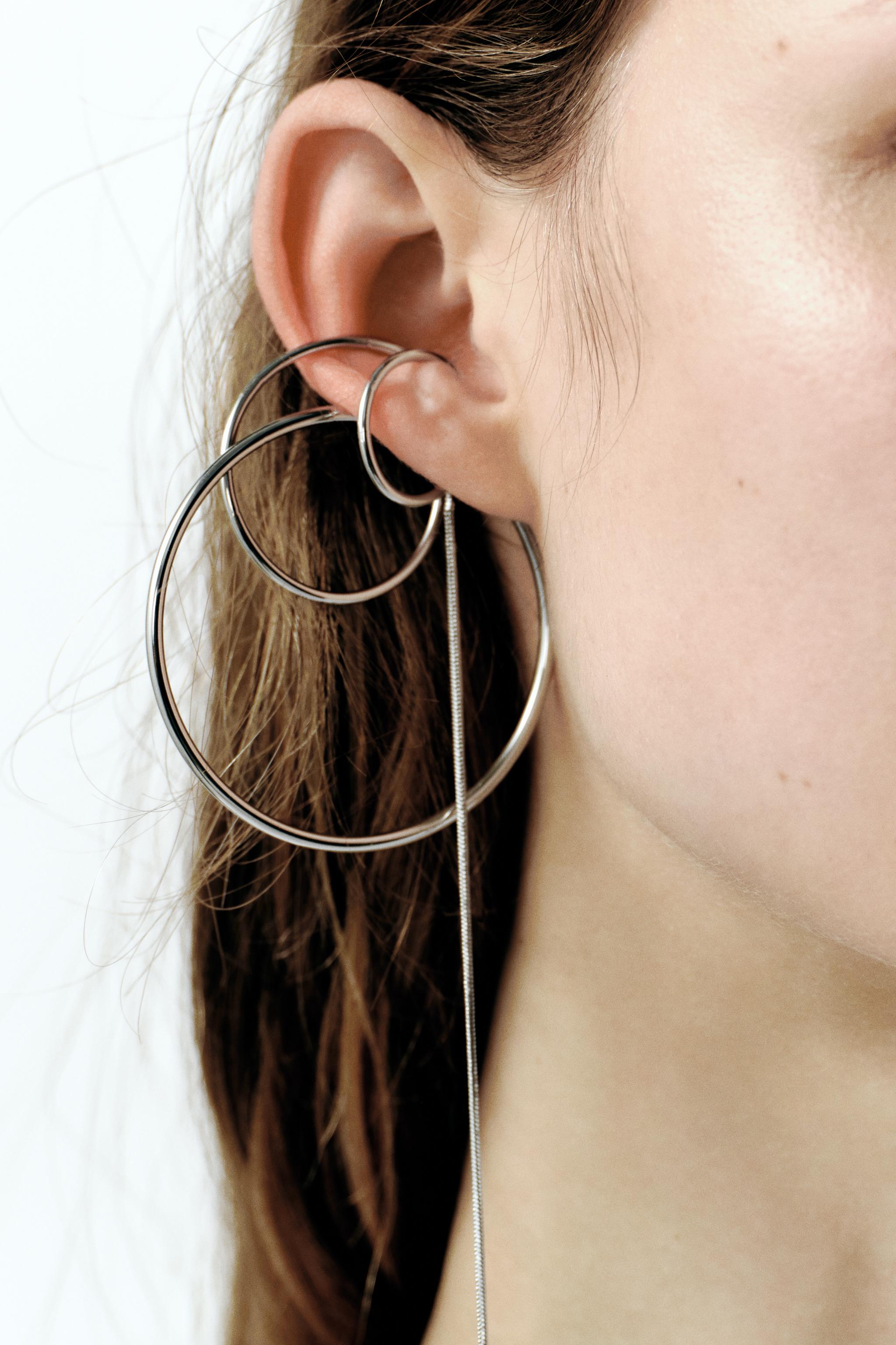 8uede hoop earrings - villakalkbrennerei.com